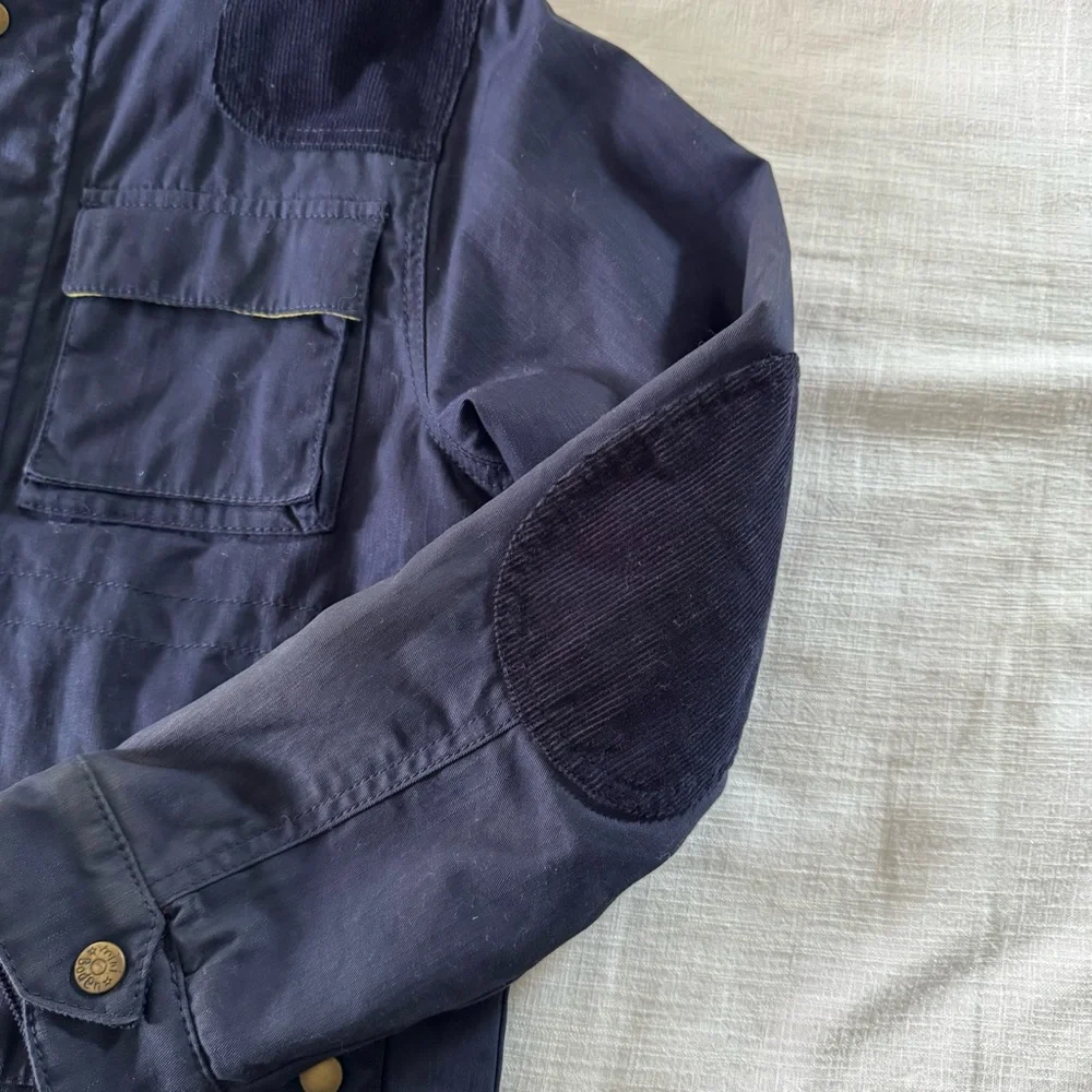 Mini Boden Field Utility Jacket, Navy - size 11-12